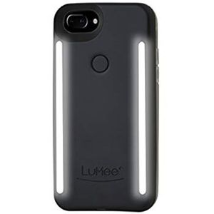 Black Lumee Duo case for iPhone 6,7,8 plus